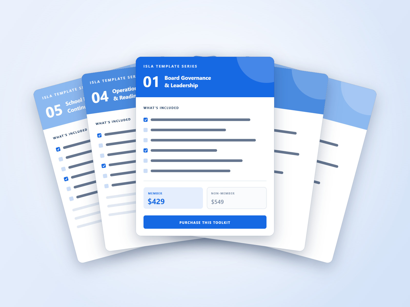 ISLA Template Series — five toolkits for Islamic schools