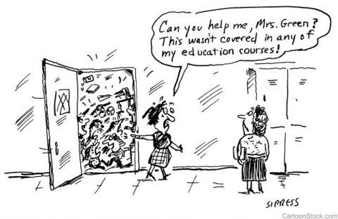 new teacher overwhelmed
